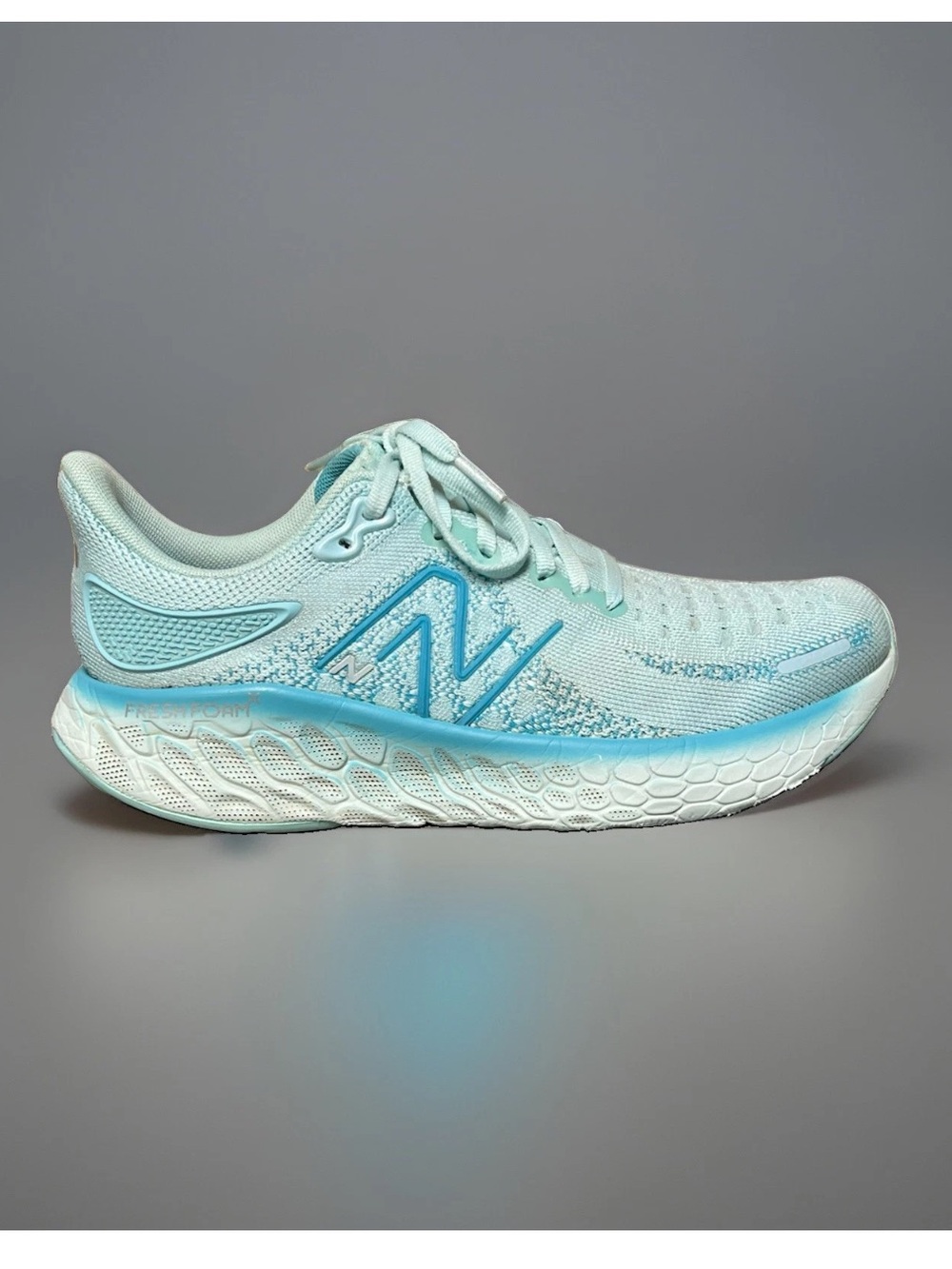 New Balance Fresh Foam X 1080v12 Women's Sneakers Bright Cyan/Virtual Blue Sz 8B